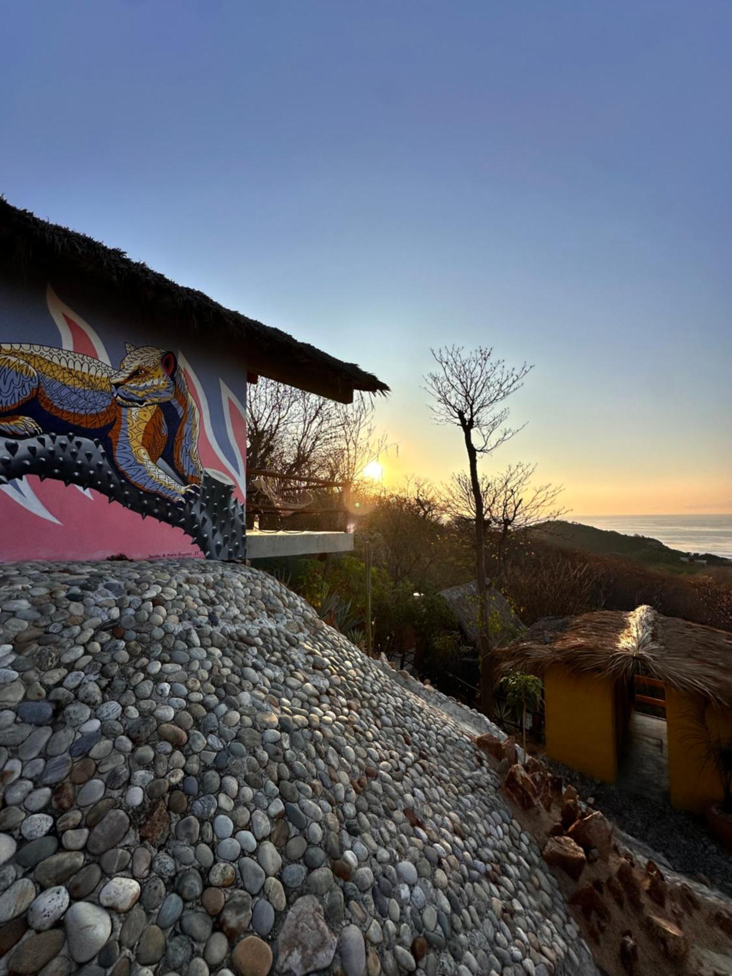 Casa Xadani Villa Barra Copalita Exteriör bild